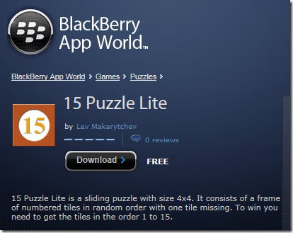 15 Puzzle Lite 15 Puzzle Lite