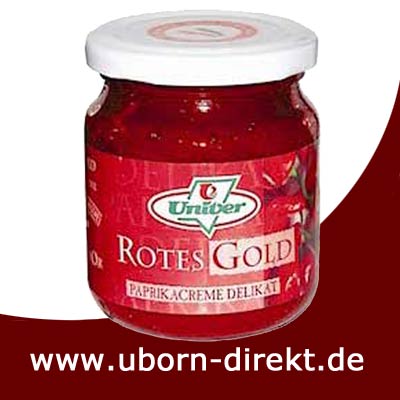 Rotes Gold, ungarische Paprikacreme mild