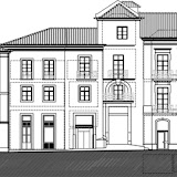 Alçado Principal - Largo do Conde Barão