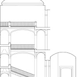 Caixa do Elevador - Corte AB