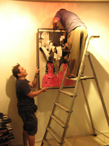 Mang Albert mounting Kuya Roberts work