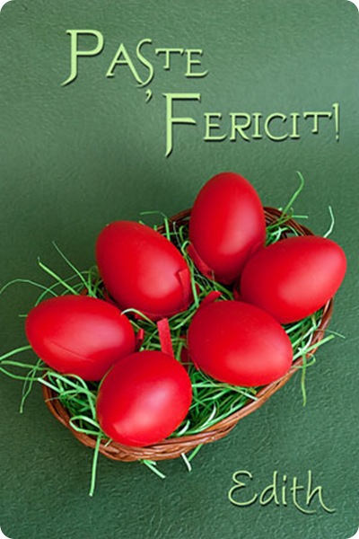 Paste fericit