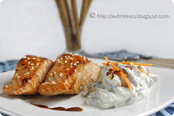somon cu sos teriyaki 1
