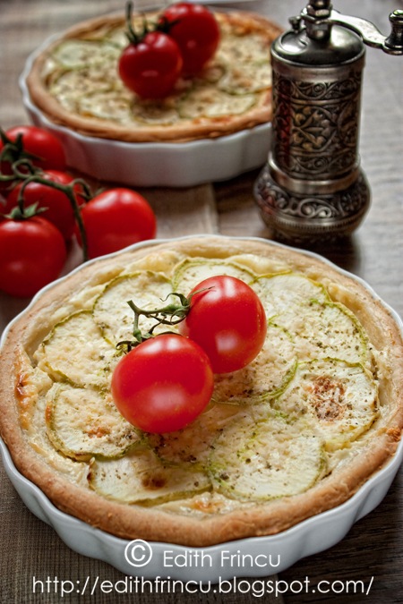 tarta cu branza si dovlecei 3