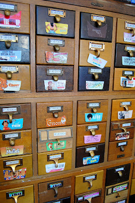 Check out all of the vintage gum!