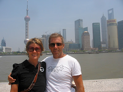 Kristina og Thomas på the Bond, Shanghai 2009