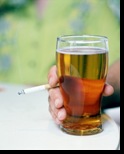 smoking-cigarette-and-beer-in-pint-glass-ajhd1