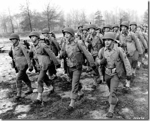 World War II soldiers training World War II soldiers training