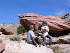 Geocaching in Red Hole Wash