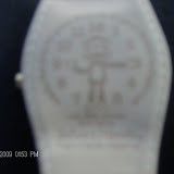 It tells you on the back that the watch was made by Paul Frank and to use the other side for time telling.  Ha!