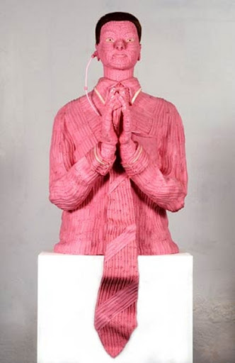 Pink Chewing Gum Sculptures 7