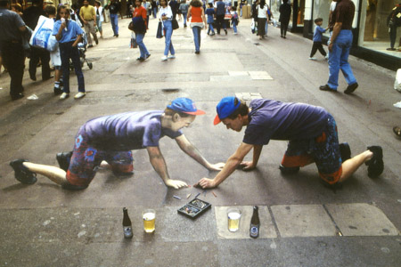 3D Sidewalk Chalk Art 3