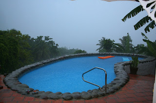 The few times the rain would come it would appear instantly.....