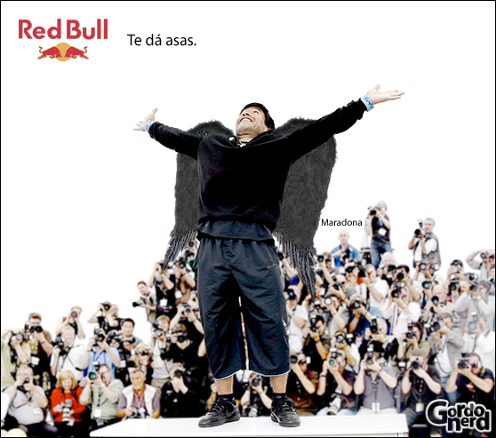 maradona redbull Bebida entorpecente