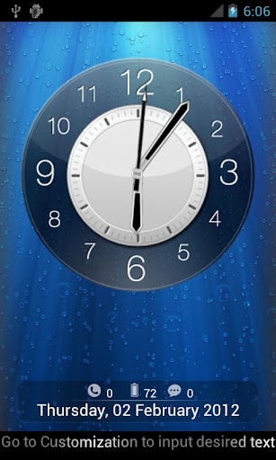 【免費個人化App】Anytouch Clock Free Theme-APP點子