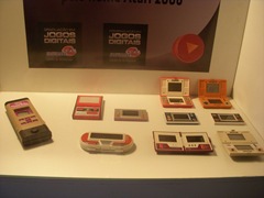Alguns vídeo-games da coleção