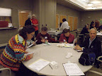 Deciding which topic group to attend