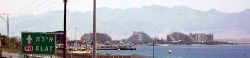 Skyline van Eilat