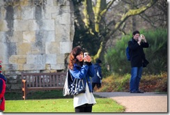 A lady taking pics :)