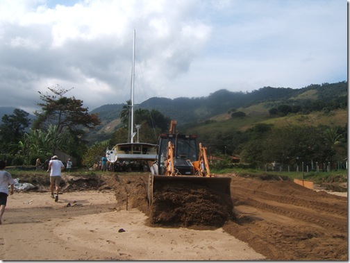 Colocação do barco na água2 029