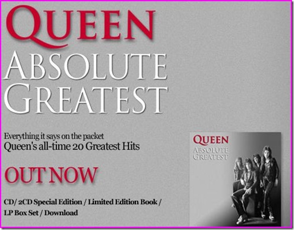 Queen Absolute Greatest