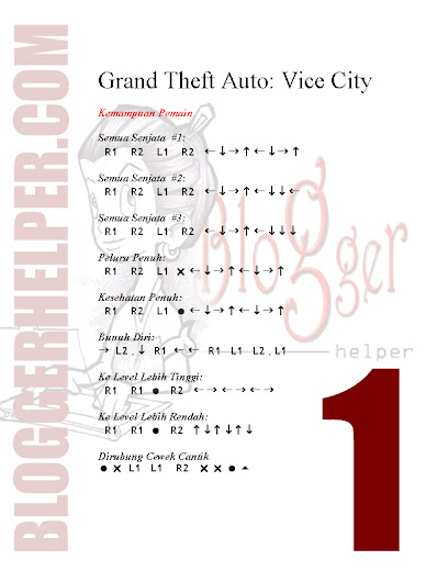 Cheats For Gta Vc Ps2