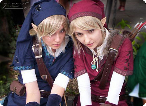 Cosplayers muito sensuais