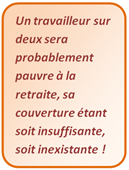 Un travailleur sur deux