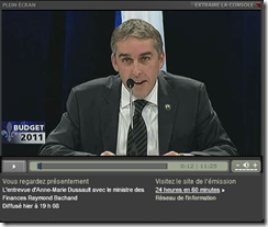 Québec - Budget 2011- Opposition