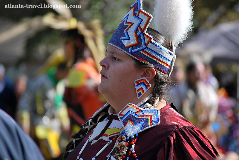 Индейские женщины на Пау-Вау фото