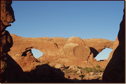 Arches National Park - North Window and South Window