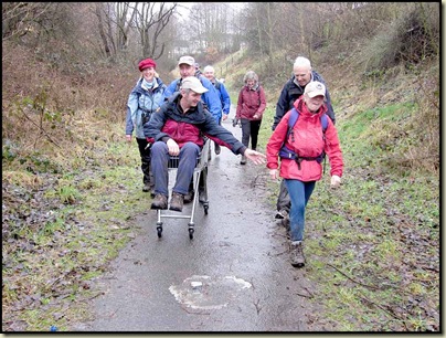 'Hiking' Asda trolley style