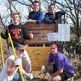 Service Saturday @ Buck Creek Trails - February 2006