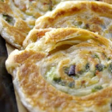 Bacon and Spring Onion Pancakes