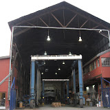 Granville Island is still an active marina and this is one of the dry docks.