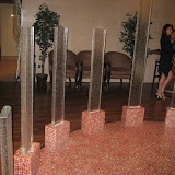 Lobby to restaurant in Tinsel Town.