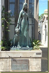 Grave of Liliana Crociati de Szaszais 1944-1970