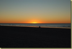 Sunset on 80 Mile Beach