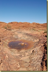 Canyon water pool