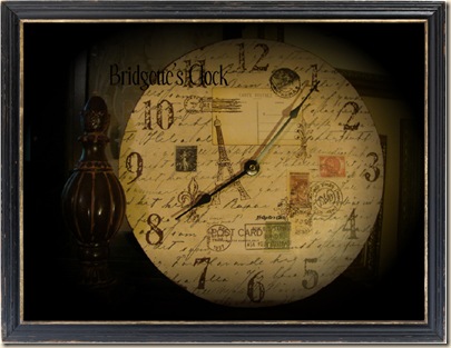 Bridgette's Clock Frame