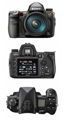 new full-frame A850 digital SLR