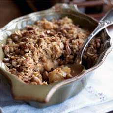 Gingered Pear Crisp