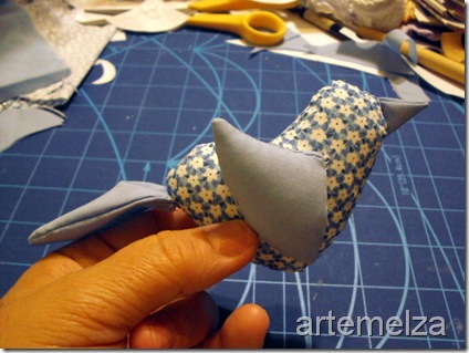 artemelza - passarinho de patchwork artemelza - passarinho de patchwork