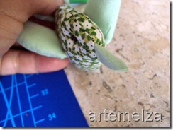 artemelza - passarinho de patchwork