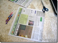 artemelza - recorte de jornal artemelza - recorte de jornal