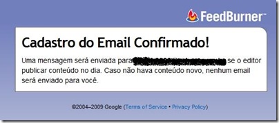 5 email confirmado