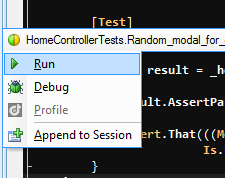 testmenu