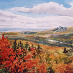 Vue d'Orford - 7.5'' x 11'', collection privée, 2002.