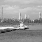 Up the Mississippi river, above New Orleans