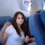 Anj is digging the flight